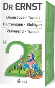 Dr Ernst Tisane N2 Dépurative Transit 24 Sachets