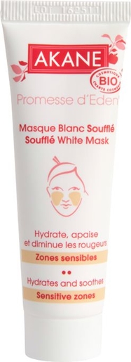 Akane Masque Blanc Soufflé Bio 30ml | Rougeurs - Couperose
