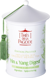 Thés De La Pagode Edition Prestige Infusion Bio Ying &amp; Yang Digest 80g