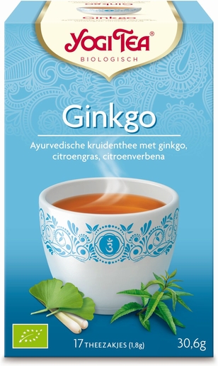 Yogi Tea Infusion Ginkgo Bio 17 Sachets | Mémoire