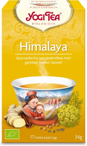Yogi Tea Infusion Himalaya Bio 17 Sachets | Thés, tisanes et infusions