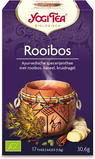 Yogi Tea Infusion Rooibos Bio 17 Sachets | Thés, tisanes et infusions