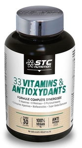 33 Vitamines Et Antioxydants 90 Gélules