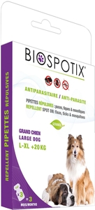 Biogance Biospotix Chien Pipettes Antiparasitaires L-XL 5x3ml