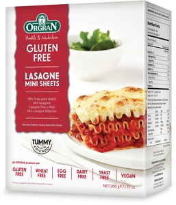 Orgran Lasagne Mini Sheets 200g