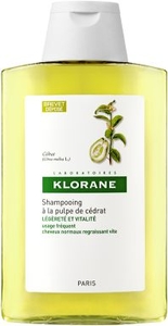 Klorane Shampooing Pulpe Cedrat Légèreté et Vitalité 400ml
