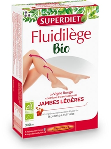 SuperDiet Fluidilège Bio 20 Ampoules x 15ml