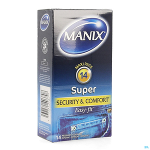 Manix Super 14 Préservatifs