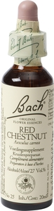 Bach Flower Remedie 25 Red Chestnut 20ml