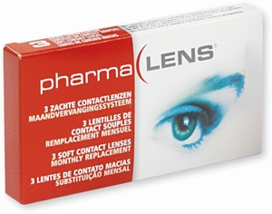 PharmaLens Monthly -2,50 3 Lentilles