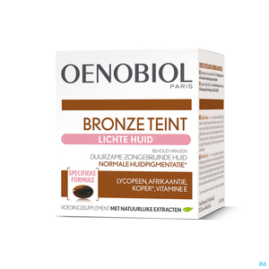 Oenobiol Teint Bronzé Peau Claire 30 Capsules
