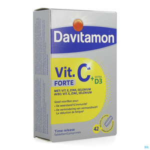 Davitamon Forte Vitamine C+D3 42 Comprimés