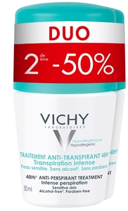 Vichy Duo 2 Déodorants Anti Transpirant x50ml (2eme à -50%)