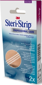 Steri-Strip 3M Stérile 2x5 Strips 3mmx7,5cm
