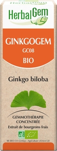 Herbalgem Ginkgogem Complexe Ginkgo Biloba BIO Gouttes 50ml