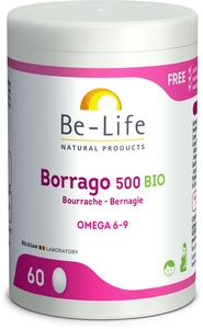 Be-Life Borrago 500 Bio 60 Gélules