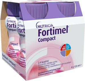 Fortimel Compact Fraise 4x125ml