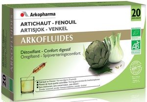 Arkofluides Artichaut-Fenouil 20 Ampoules