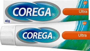 Corega Ultra Crème Adhésive Sans Zinc 40g