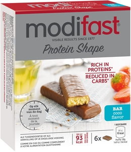Modifast Protein Shape 6 Barres Chocolat-Coco