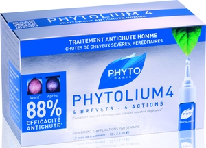 Phytolium 4 Traitement Antichute Homme 12 Ampoules x 3,5ml