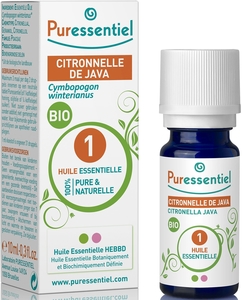 Puressentiel Expert Citronnelle Java Bio Huile Essentielle 10ml