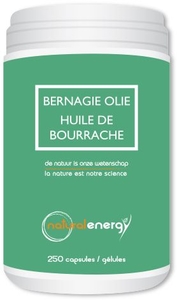 Huile Bourrache Natural Energy 250 Capsules