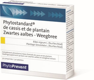 Phytostandard Cassis-Plantain 30 Comprimés