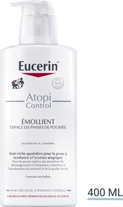 Eucerin AtopiControl Émollient Peau Sèche à tendance Atopique avec pompe 400ml