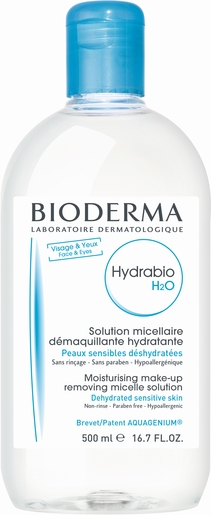 Bioderma Hydrabio H2O Solution Micellaire 500ml | Démaquillants - Nettoyage