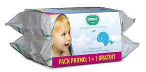 Galenco Baby Skin Care 70 x 2 Lingettes Nettoyantes (promopack 1 + 1 gratuit)