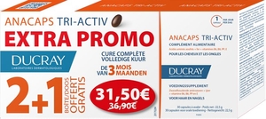 Ducray Anacaps Tri-activ 3 x 30 Capsules (prix promo)