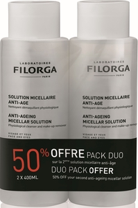 Filorga Solution Micellaire Anti-Age 2x400ml (2ème produit à - 50%)