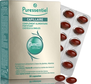 Puressentiel Capillaire Fortifiant Cheveux et Ongles 30 Capsules