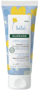 Klorane Bébé Crème Nutritive Cold Cream 40ml (nouvelle formule)