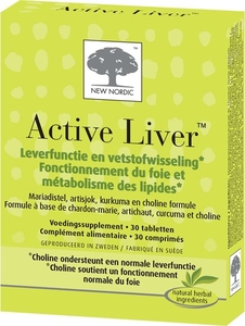 New Nordic Active Liver 30 Comprimés