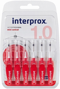 Interprox Premium 6 Brossettes Interdentaires Mini Conical 1,0mm