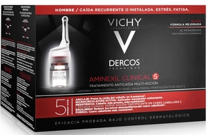 Vichy Dercos Aminexil Clinical 5 Men 42 Ampoules x6ml