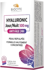 Biocyte Hyaluronic Jour/Nuit 300mg 2x30 Gélules