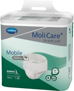 MoliCare Premium Mobile 5 Drops 14 Slips Taille Large