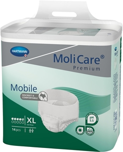 MoliCare Premium Mobile 5 Drops 14 Slips Taille Extra Large