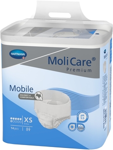 MoliCare Premium Mobile 6 Drops 14 Slips Taille Extra Small