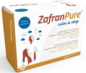 ZafranPure Calm &amp; Sleep 60 Comprimés