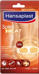 Hansaplast Spiral Heat Patch Chauffant Flexible 1 Pièce