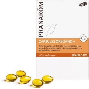 Pranarom Pranacaps Origan Essence de Citron Bio 30 Capsules