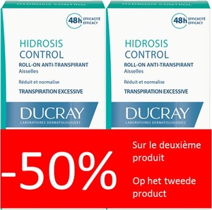 Ducray Hidrosis Control Roll-On 2x40ml (2ème produit à-50%)