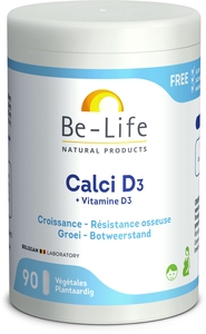 Be-Life Calci D3 90 Gélules