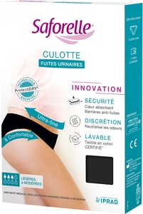 Saforelle Culotte Ultra Absorbante Fuite Urinaire Taille 40
