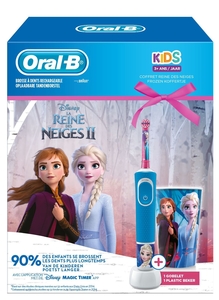 Oral B Brosse à Dents Electrique La Reine Des Neiges II + 1 Goblet