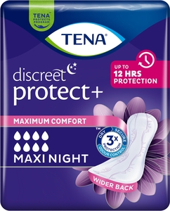 TENA Discreet Maxi Night - 12 pièces